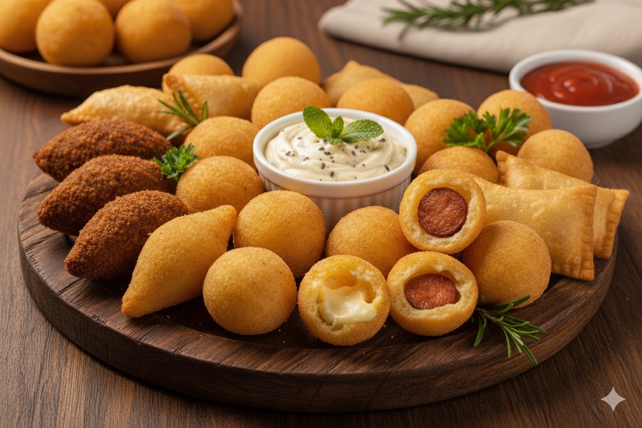 Pacote de Salgados para Festa