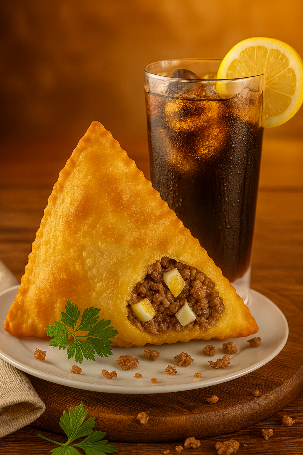 Pastel Artesanal de Carne - Sr. Gastão